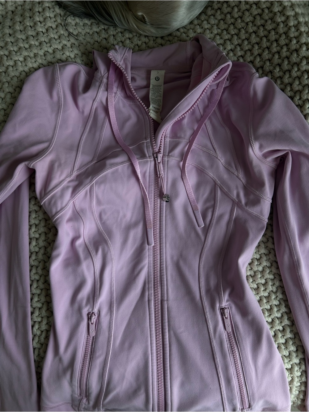 lululemon athletica Vitapink Define Hooded Athletic Jacket